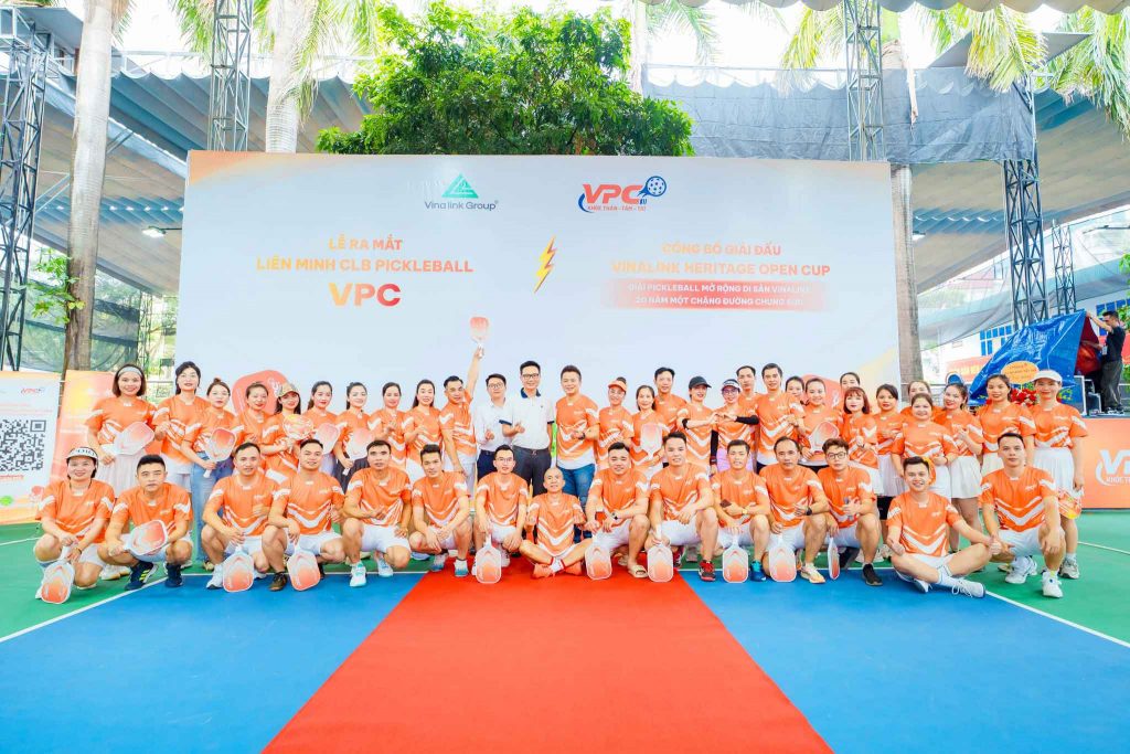 Liên minh các Câu lạc bộ Pickleball (VPC) và Giải đấu mở rộng lần đầu tiên mang tên Vinalink Heritage Open Cup 2025